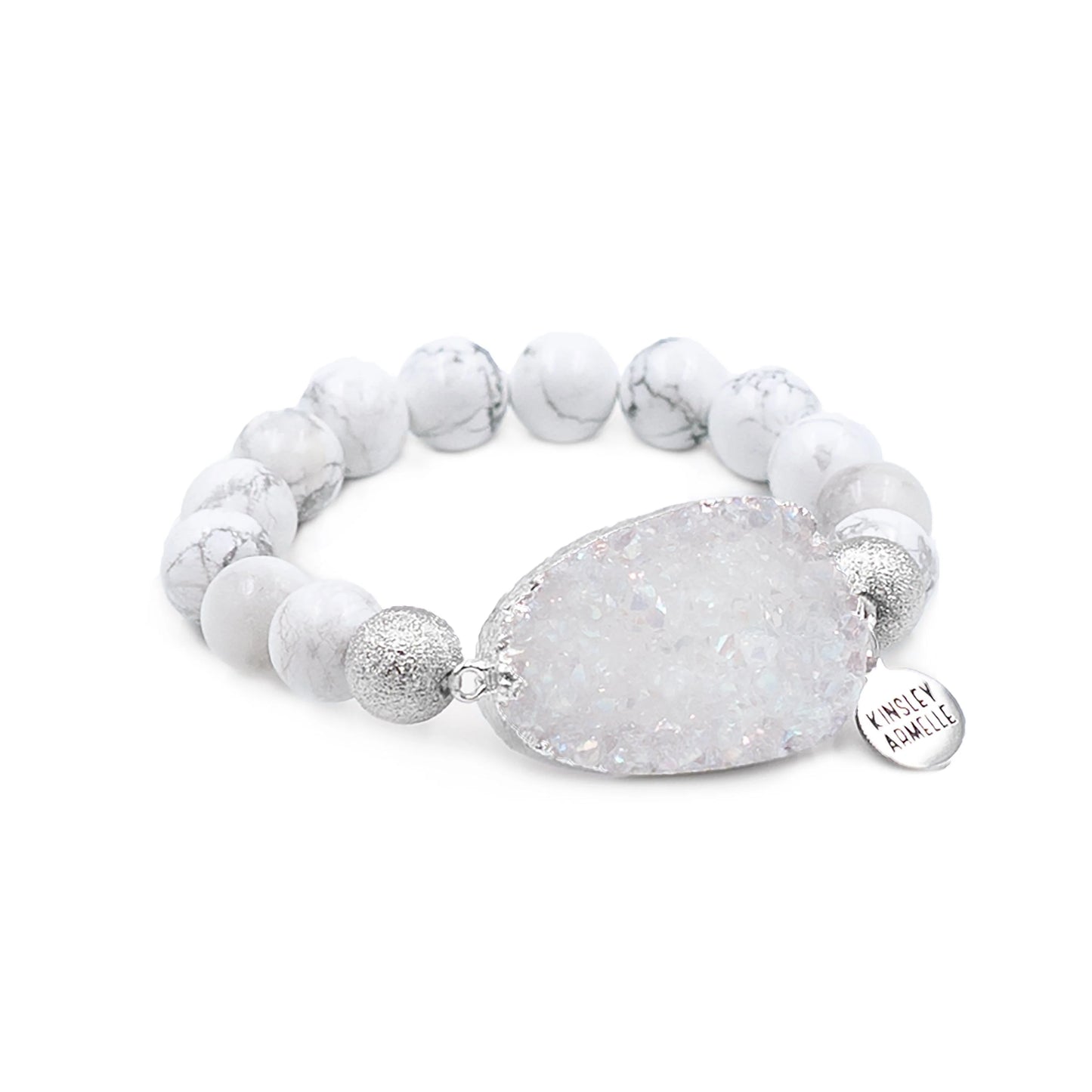 Eira Silver Pepper Quartz Bracelet