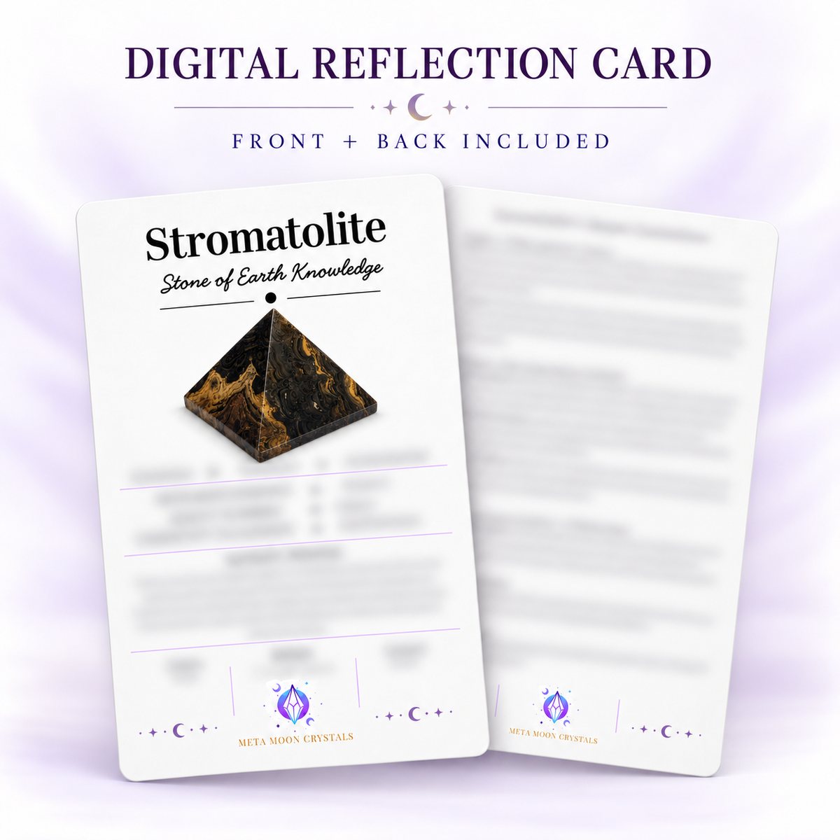 Stromatolite Digital Reflection Card
