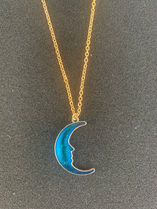 Blue Moon Necklace