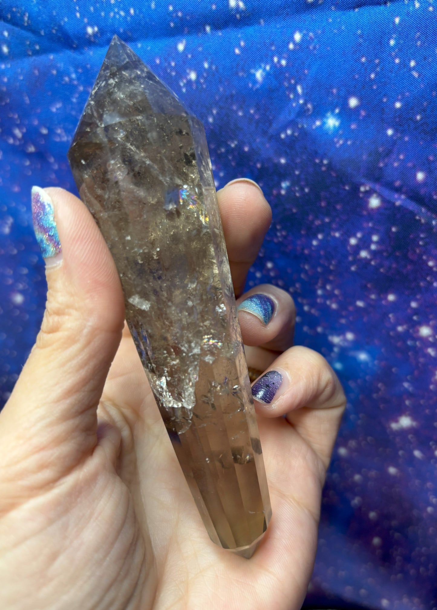 5" Smoky Quartz Vogels