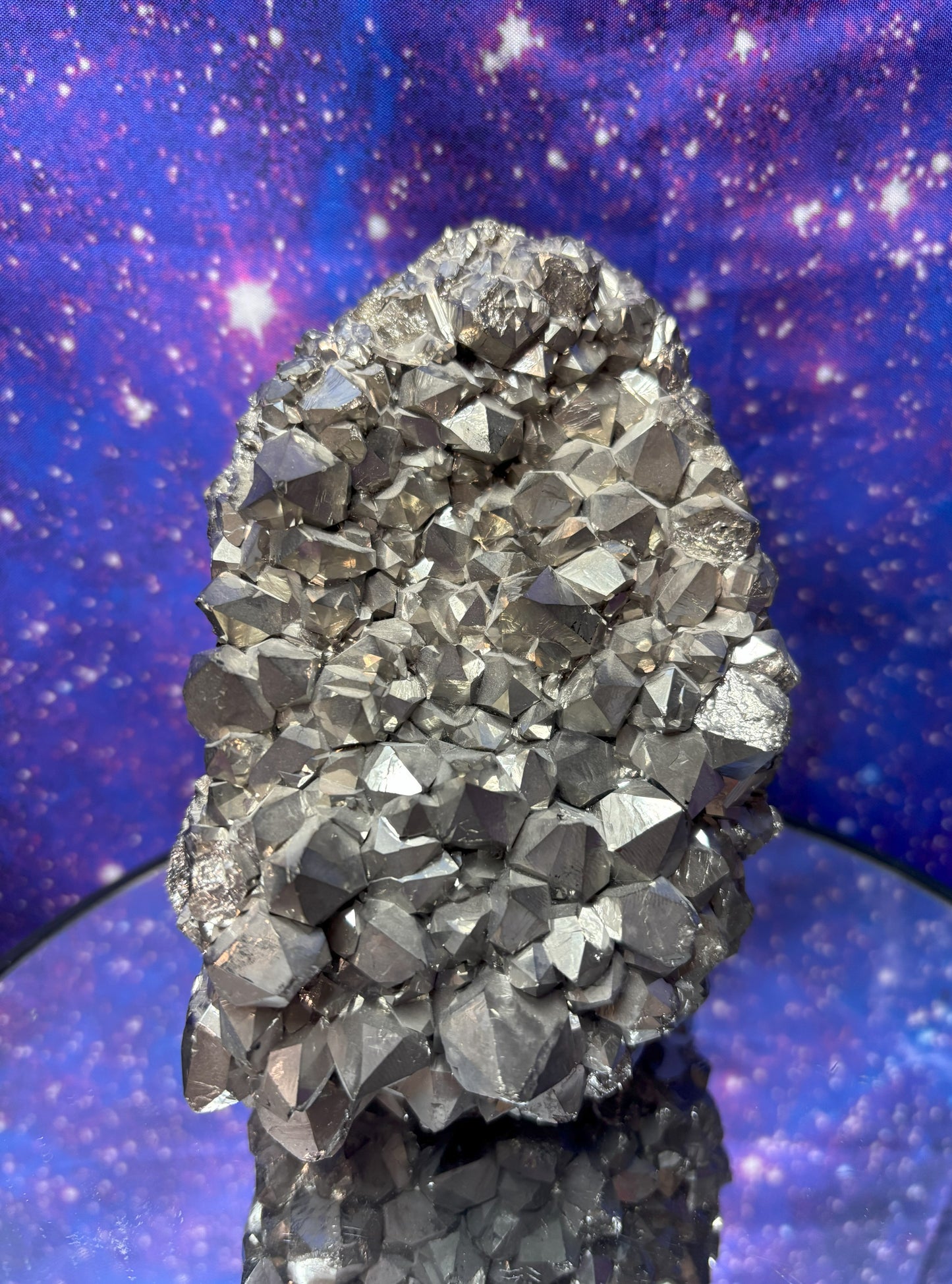 Silver Amethyst Cluster