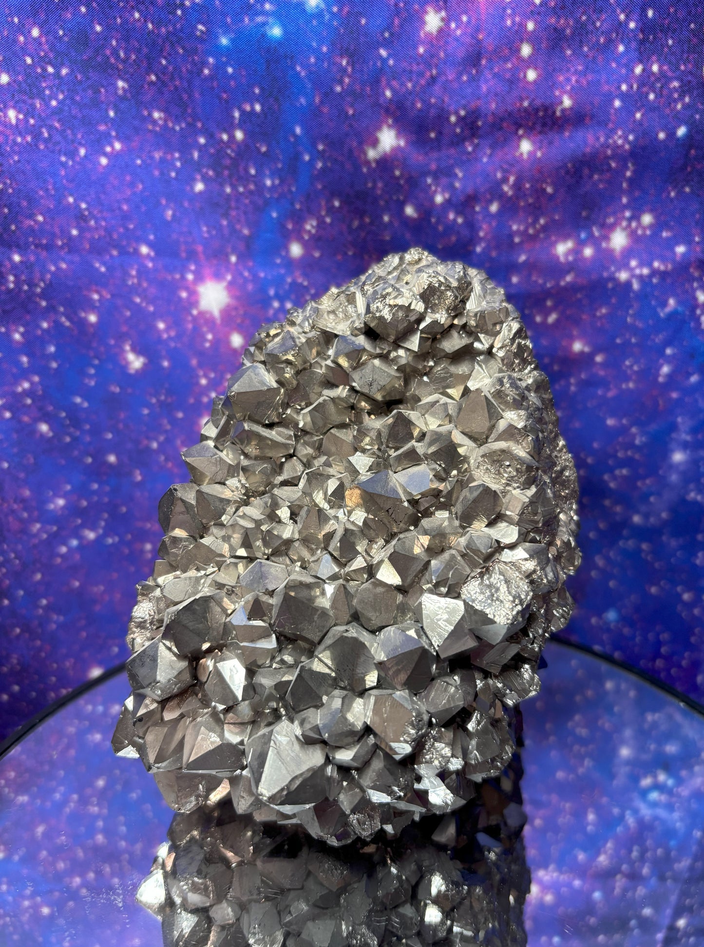 Silver Amethyst Cluster