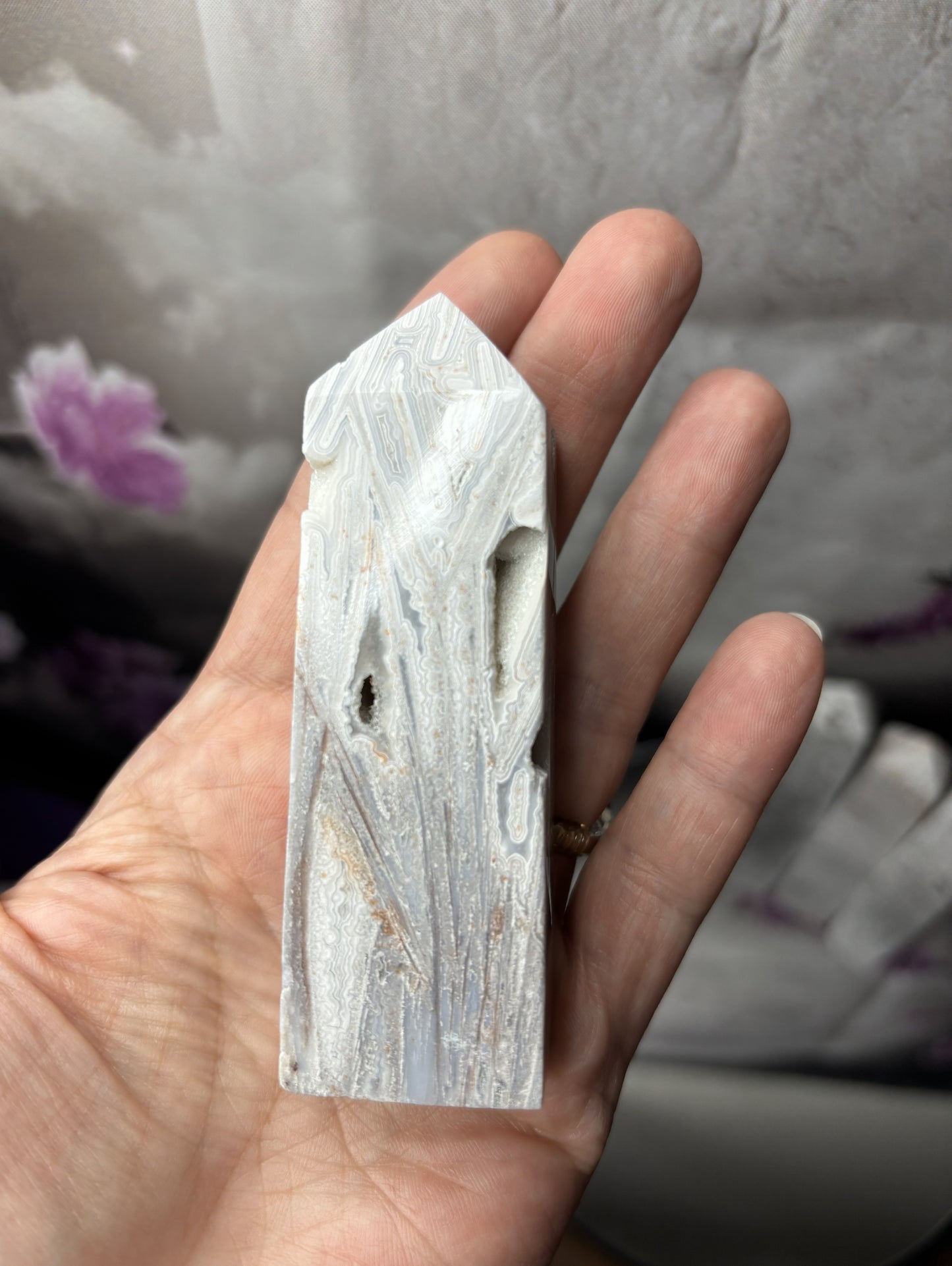 White Lace Agate