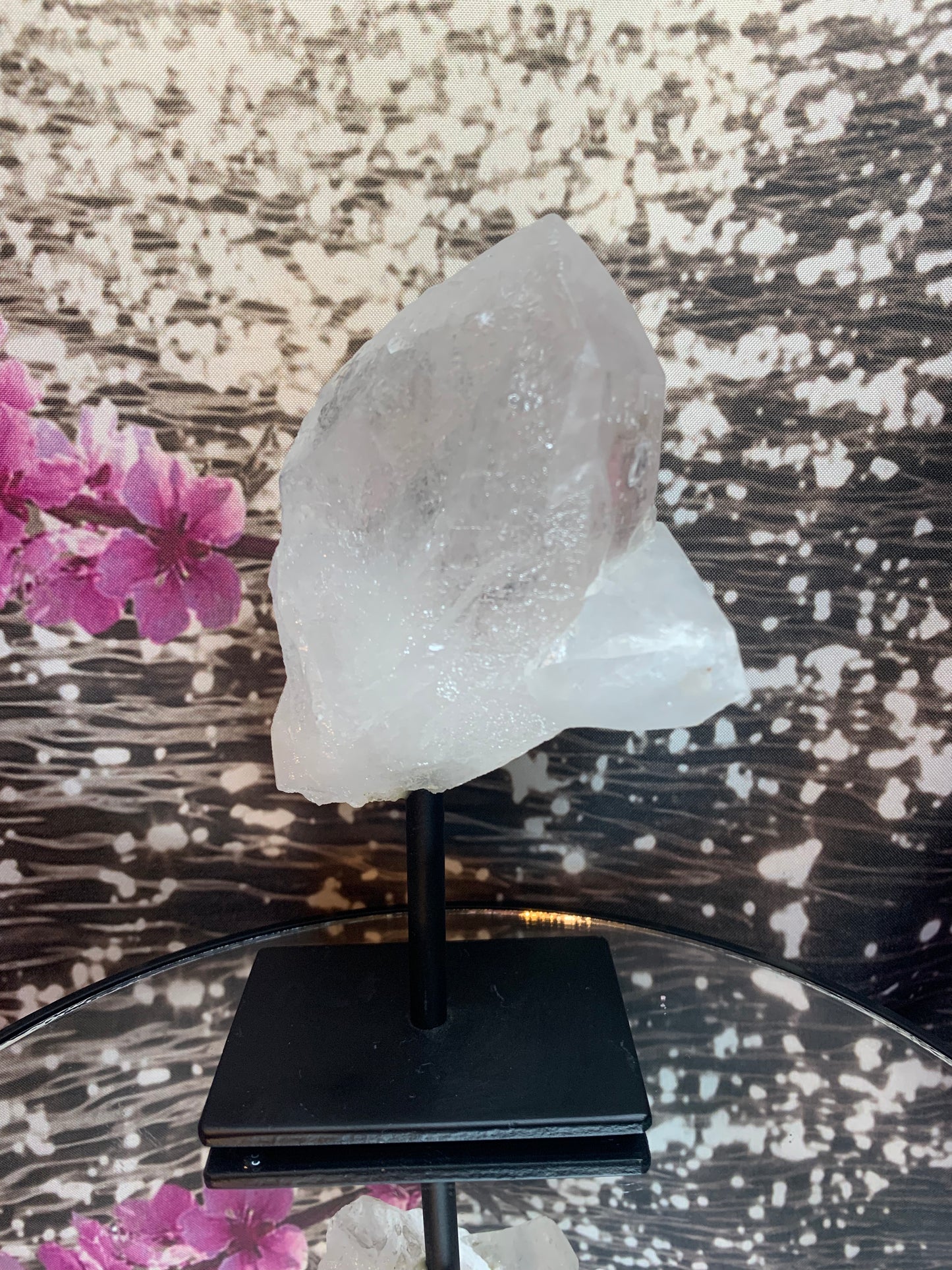 Quartz Crystal on Stand