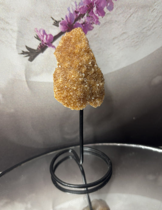 Mini Citrine on Stand