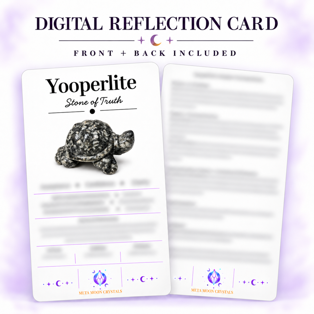 Yooperlite Digital Reflection Card