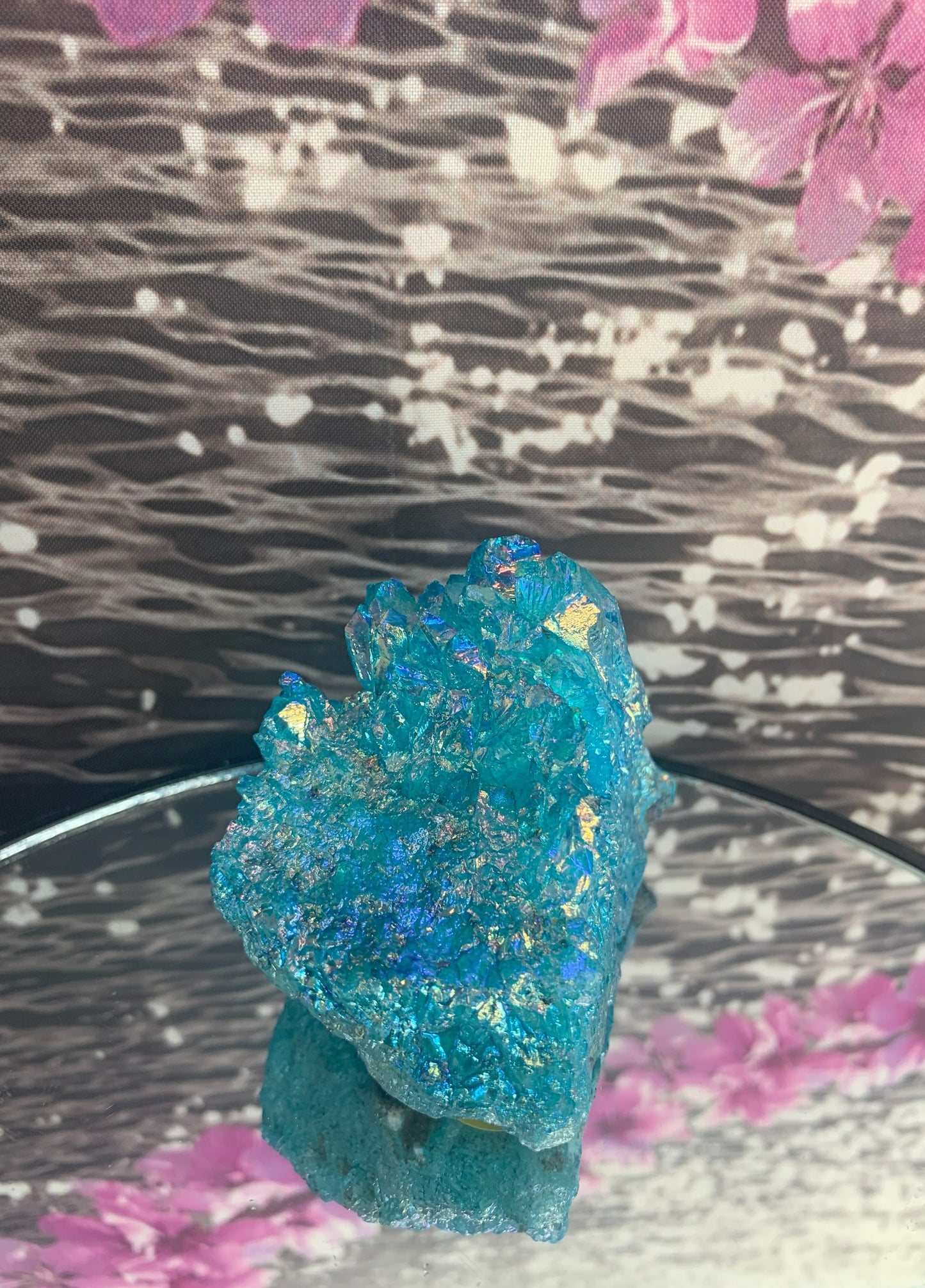 Teal Aura Quartz