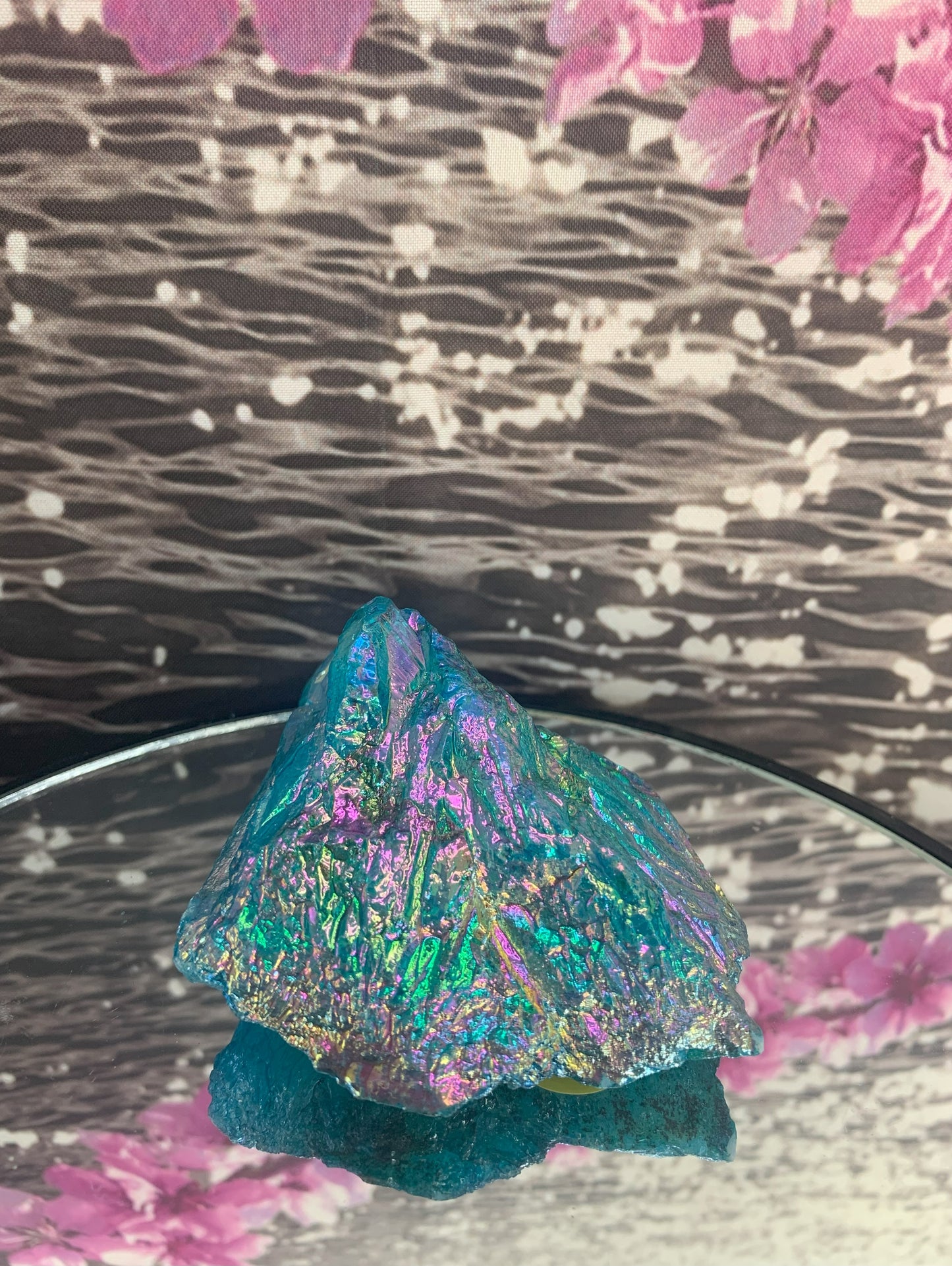 Teal Aura Quartz