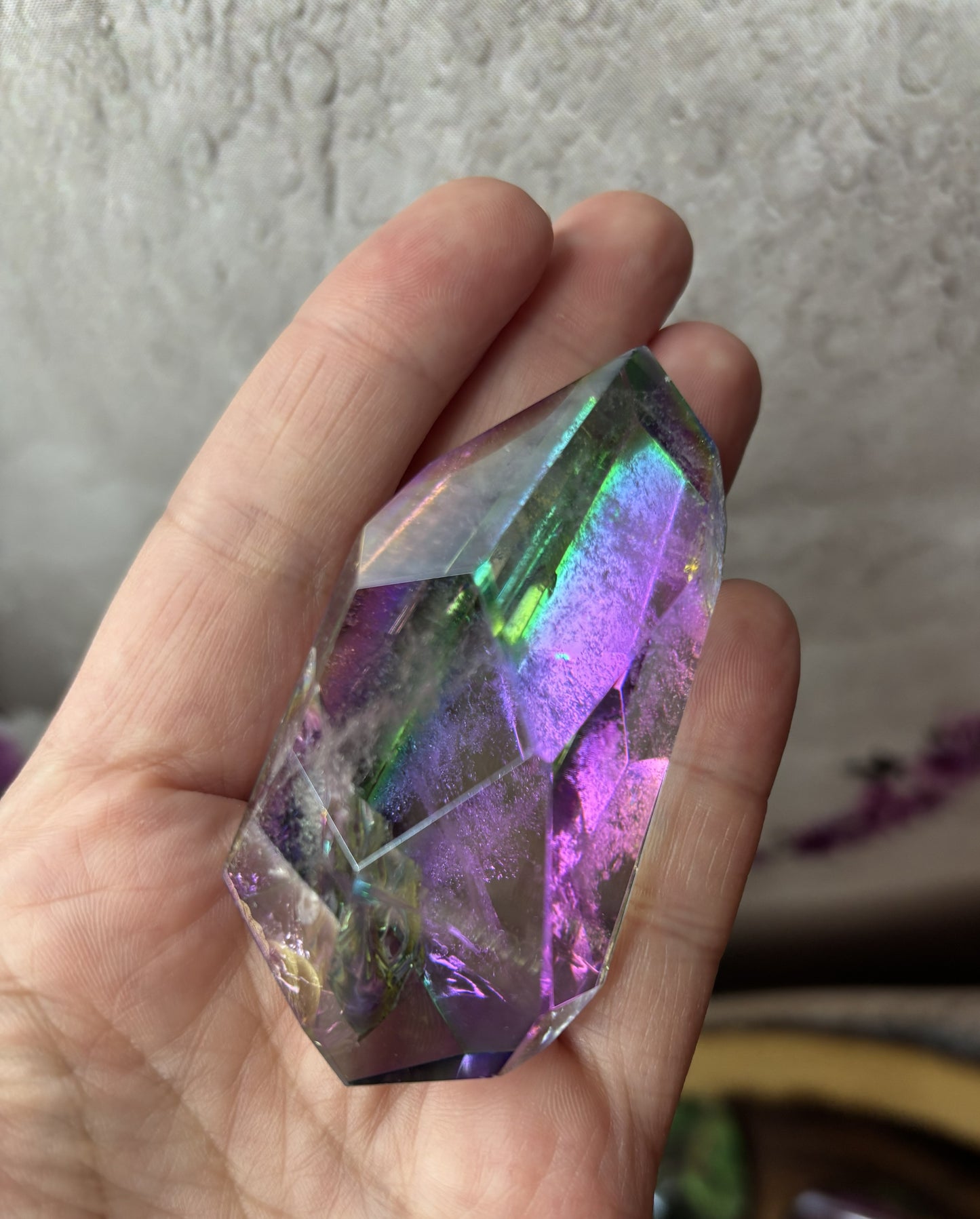 Tanzine Aura Quartz