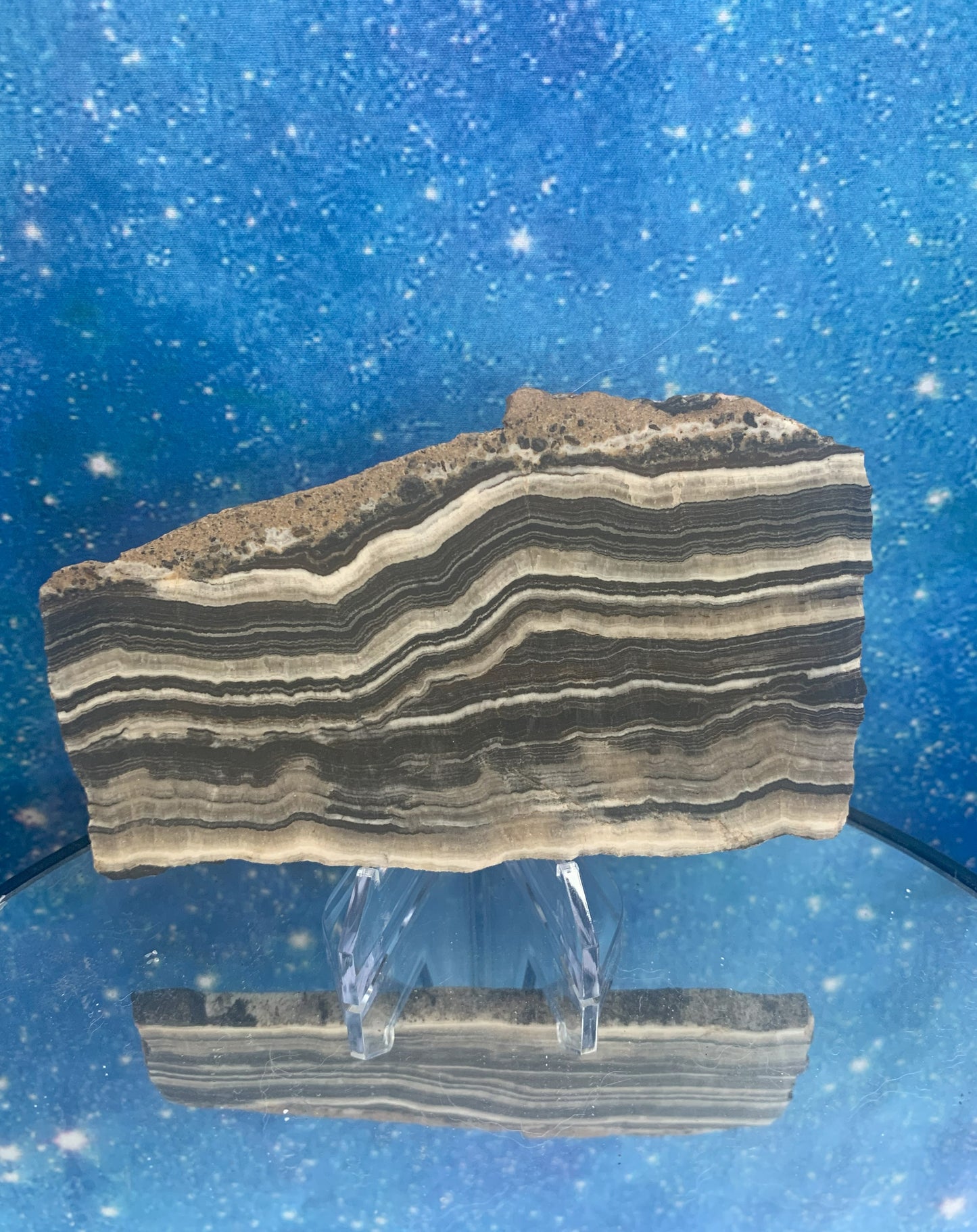 Zebra Calcite Slab