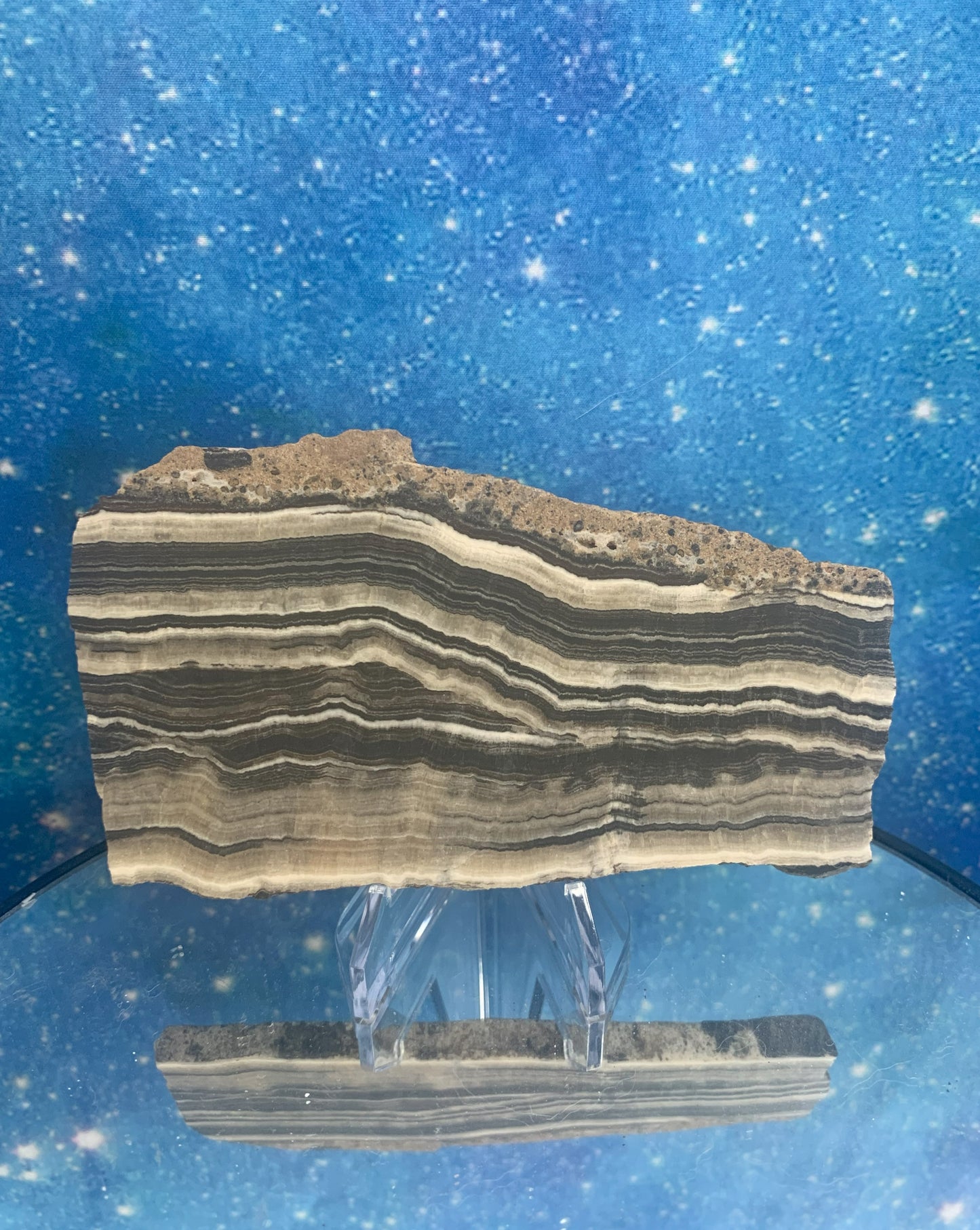 Zebra Calcite Slab